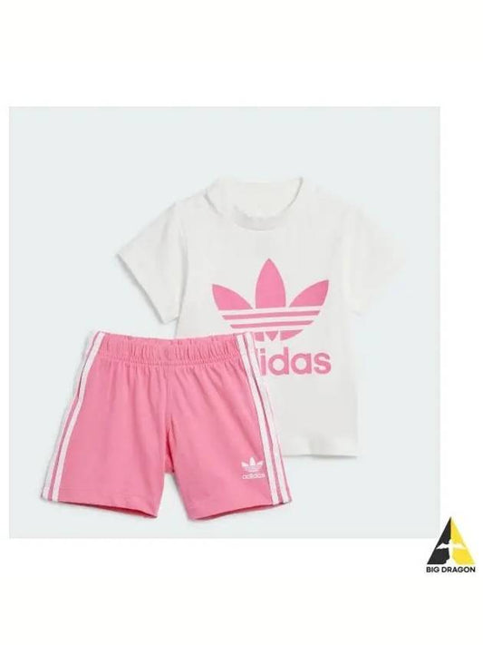 Kids Jumpsuit IR6865 Pink - ADIDAS - BALAAN 2