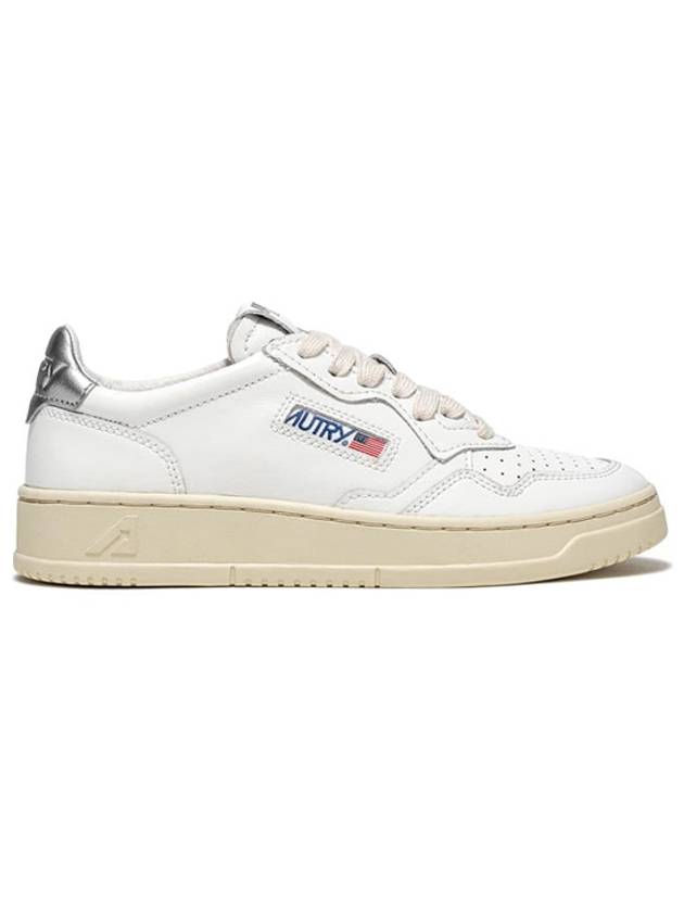 Medalist Silver Tab Low Top Sneakers White - AUTRY - BALAAN 2