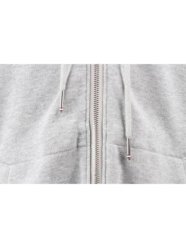 Diagonal armband hood zip up gray 5 - THOM BROWNE - BALAAN 2