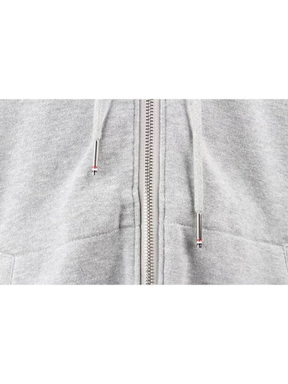 Diagonal armband hood zip up gray 5 - THOM BROWNE - BALAAN 2