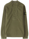 Waffen Patch Cotton Sweatshirt Green - STONE ISLAND - BALAAN 2