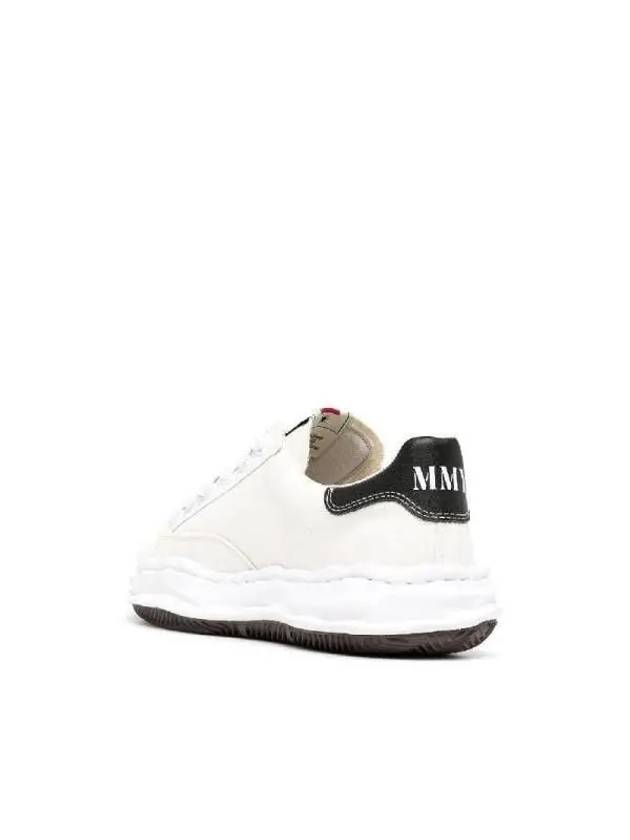 Maison BLAKEY OG Sole Canvas Sneakers A08FW735 WHITE - MIHARA YASUHIRO - BALAAN 5