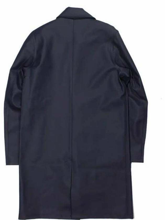 Breasted Single Coat Navy - AMI - BALAAN 3