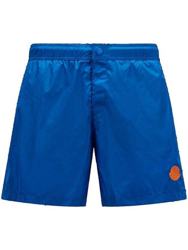 logo patch swim shorts - MONCLER - BALAAN 1