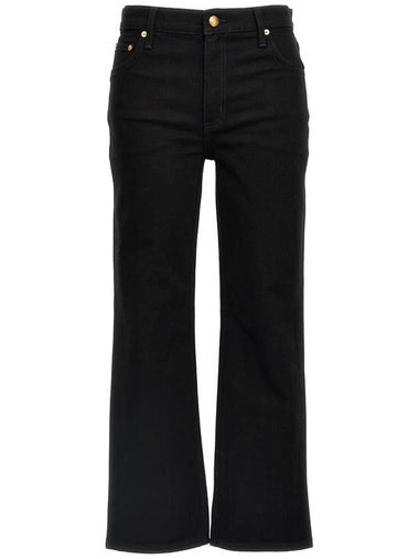 Tory Burch 'Cropped Kick Flare' Jeans - TORY BURCH - BALAAN 1