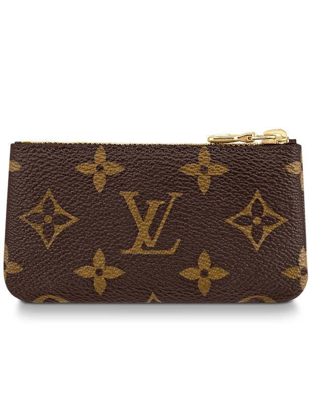 Monogram Key Pouch Brown - LOUIS VUITTON - BALAAN 4