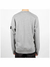 Wappen Patch Garment Dyed Sweatshirt Grey - STONE ISLAND - BALAAN 5