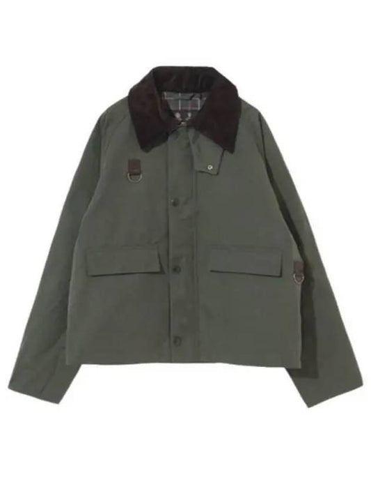 OS Spey Casual Zip Up Jacket Green - BARBOUR - BALAAN 2