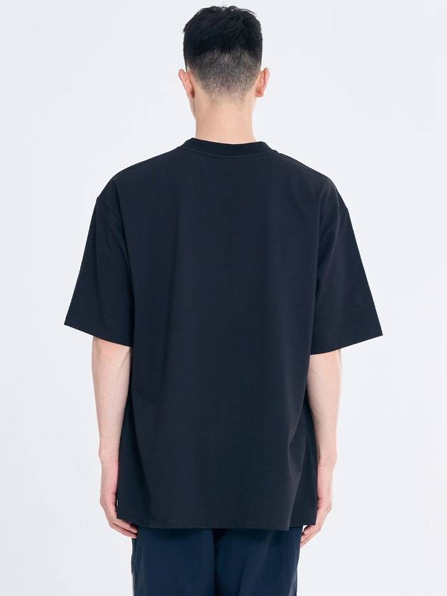 Salon de Key Unisex Blooming Neon X Large Fit Short Sleeve T-Shirt Black SDKIIISD240514HT002 - SALONDEKII SDLABEL - BALAAN 8