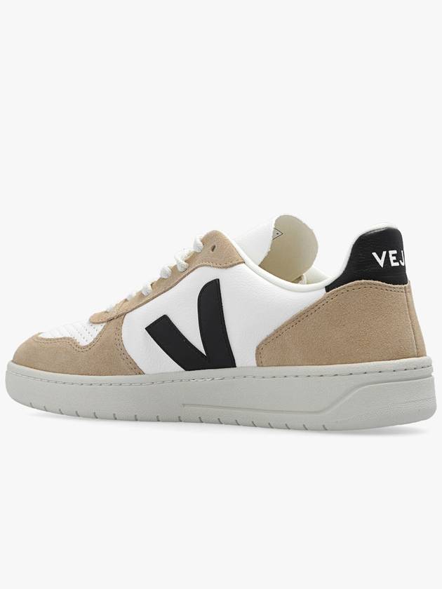 Veja ‘V-10 Chromefree Leather’ Sneakers, Men's, White - VEJA - BALAAN 5