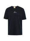 Men's Logo Short Sleeve T-Shirt Black - TEN C - BALAAN 1