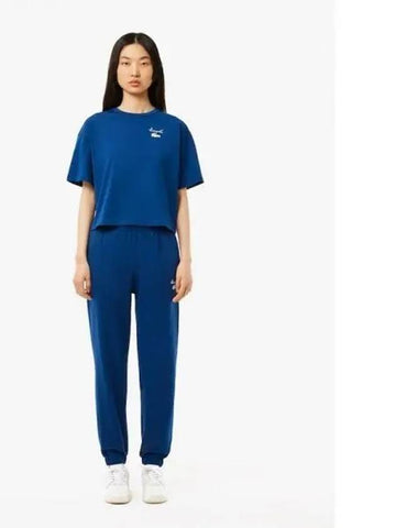 Women s graphic point basic sweatpants pants F2566 54N HBM domestic product GQ2N24072627186 - LACOSTE - BALAAN 1