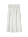 Ravenna Longue A-Line Skirt Ecru - A.P.C. - BALAAN 1