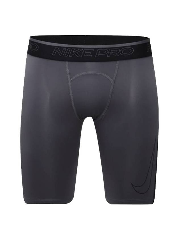 Pro Dri Fit Long Shorts Iron Grey - NIKE - BALAAN 1