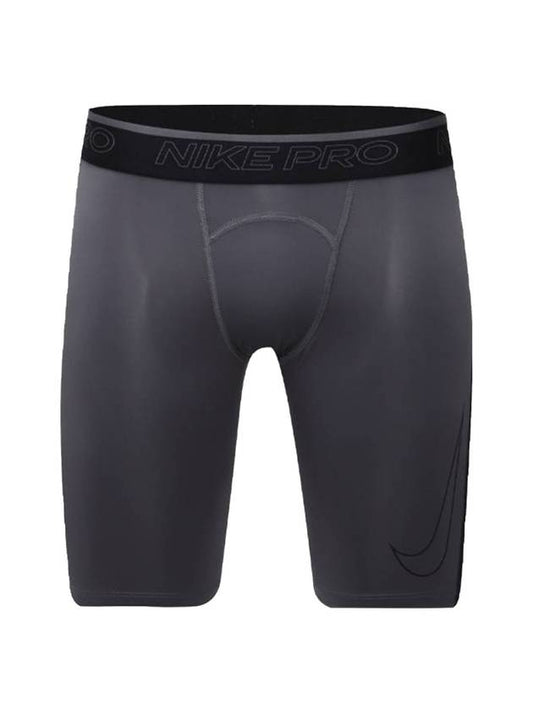 Pro Dri Fit Long Shorts Iron Gray - NIKE - BALAAN.