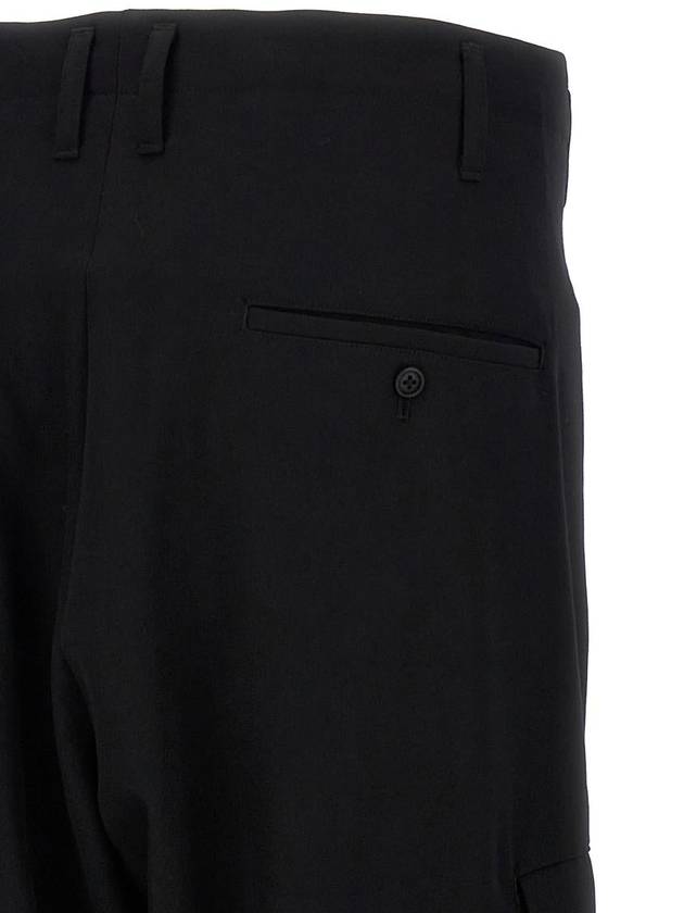 Yohji Yamamoto 'Tab Wide P' Pants - YOHJI YAMAMOTO - BALAAN 4