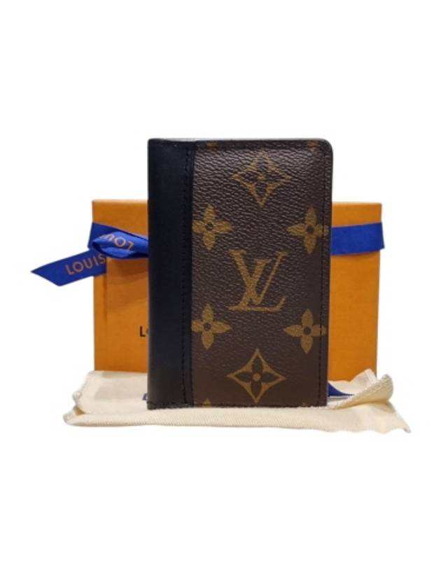 M60111 Monogram Macassar Pocket Organizer Card Wallet - LOUIS VUITTON - BALAAN 10