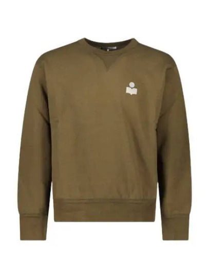 Men's Mike Logo Sweatshirt Khaki - ISABEL MARANT - BALAAN 2