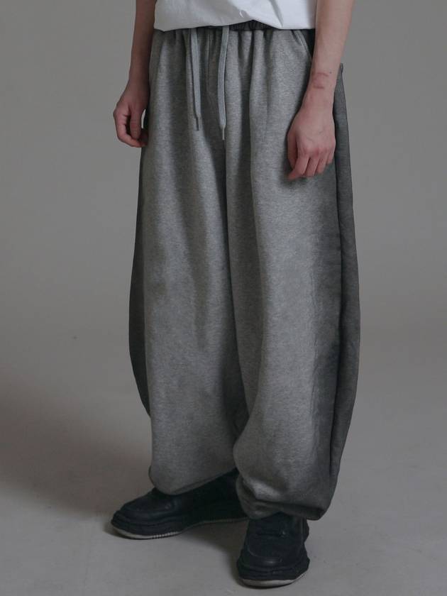 Big Balloon Wide Pants Dirty Grey - BYL - BALAAN 2