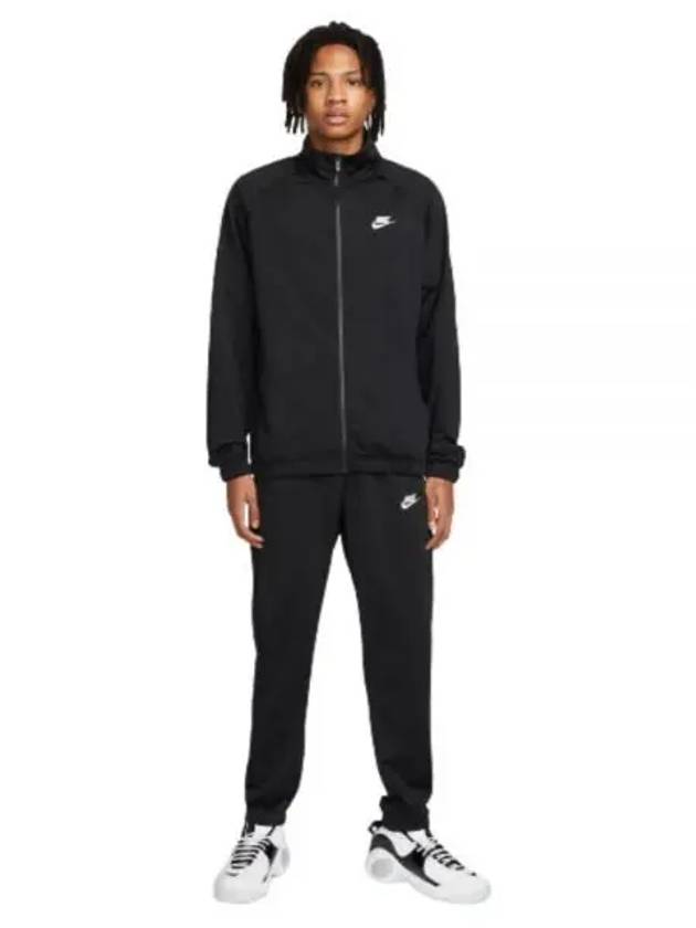 Club Men's Polyester Fabric Training Track Suit Black - NIKE - BALAAN 2