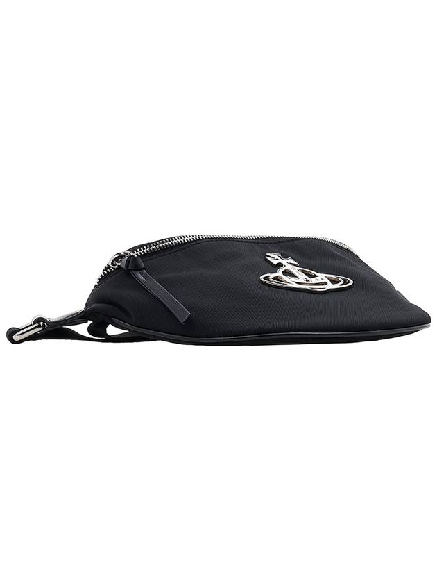 Hilda Logo Small Belt Bag Black - VIVIENNE WESTWOOD - BALAAN 6