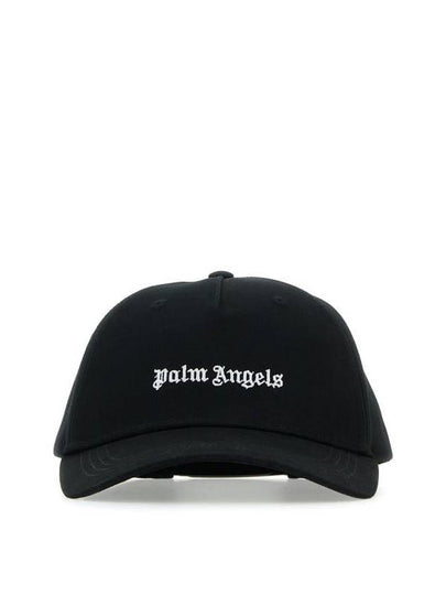 Classic Logo Ball Cap Black - PALM ANGELS - BALAAN 2