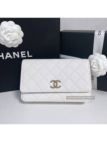 23P Season CC Logo WOC Caviar AP3180 - CHANEL - BALAAN 1