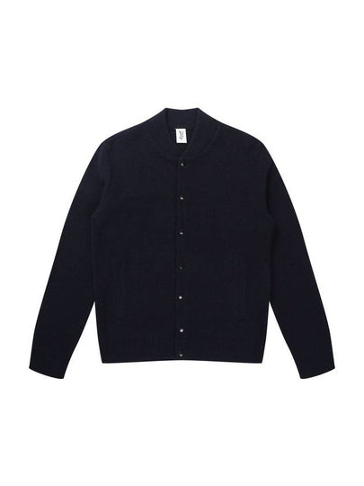 Round Snap Cardigan Navy - SOLEW - BALAAN 2