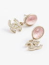 CC logo pink crystal pendant earrings ABB806 - CHANEL - BALAAN 8