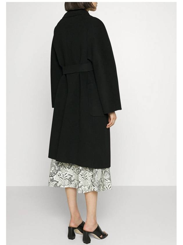 Rovo Wool Single Coat Black - MAX MARA - BALAAN 4