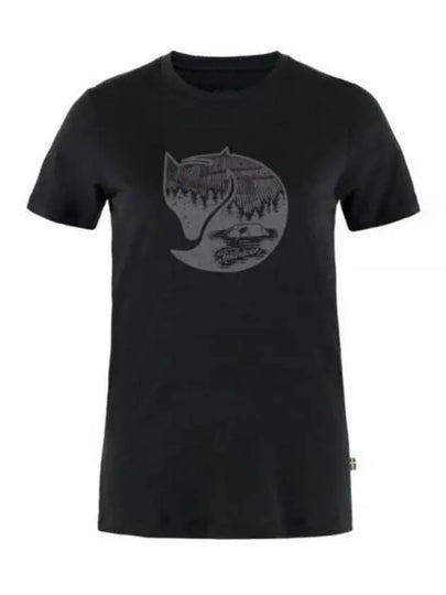 Abisko Fox Short Sleeve T-Shirt Black - FJALL RAVEN - BALAAN 2