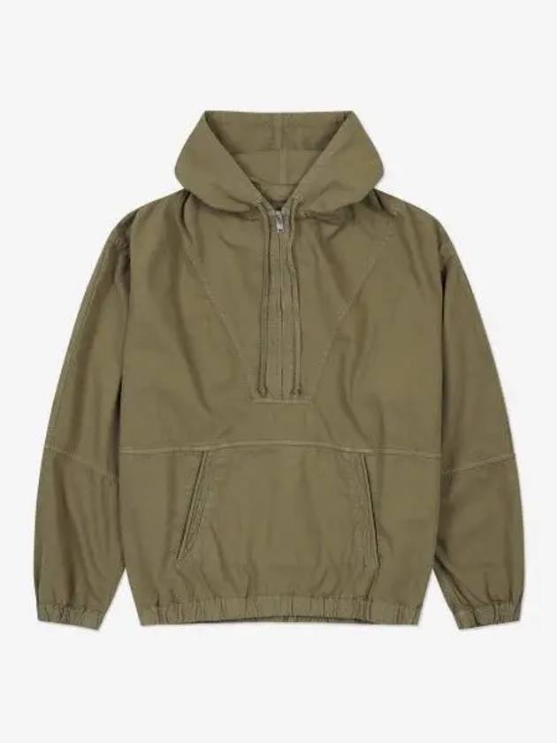 Vlode Cotton Anorak Green - ISABEL MARANT - BALAAN 2