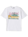 Relaxed Power of Sun Cotton Short Sleeve T-Shirt White B0481010388 - GANNI - BALAAN 2