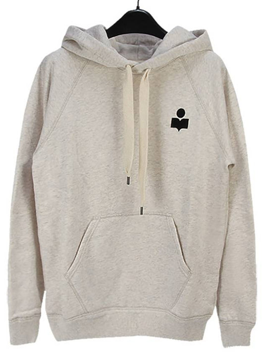 Malibu Hoodie Black Ecru - ISABEL MARANT - BALAAN.