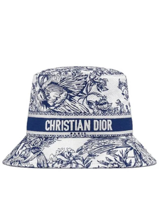 D Bobby Small Brim Bucket Hat Blue - DIOR - BALAAN 2