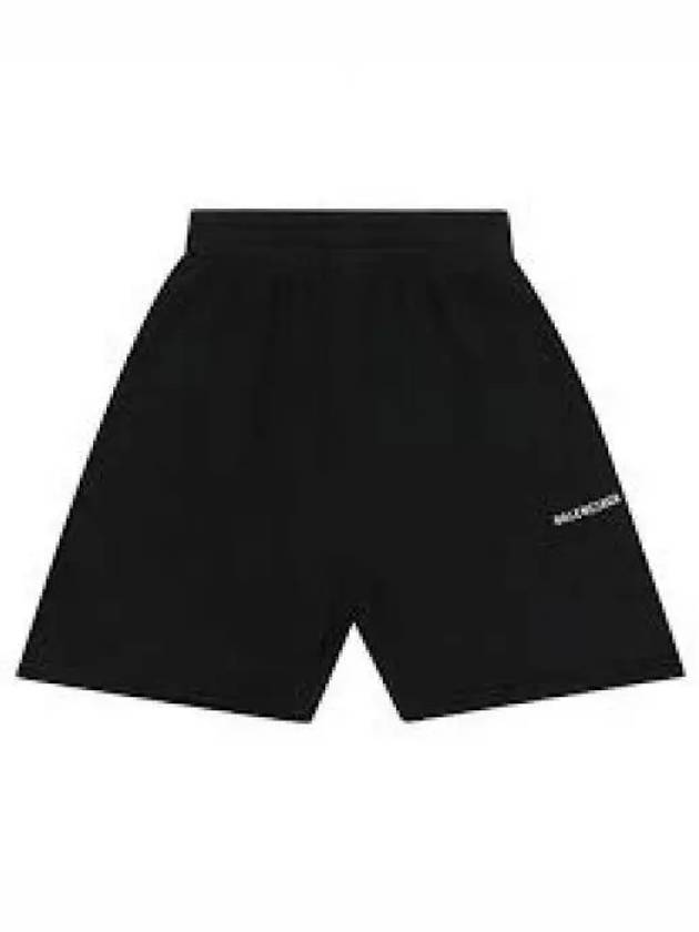 Logo Track Shorts Black - BALENCIAGA - BALAAN 2