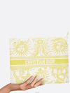 Dioriviera DiorTravel Zipper Pouch Lemon Yellow - DIOR - BALAAN 4