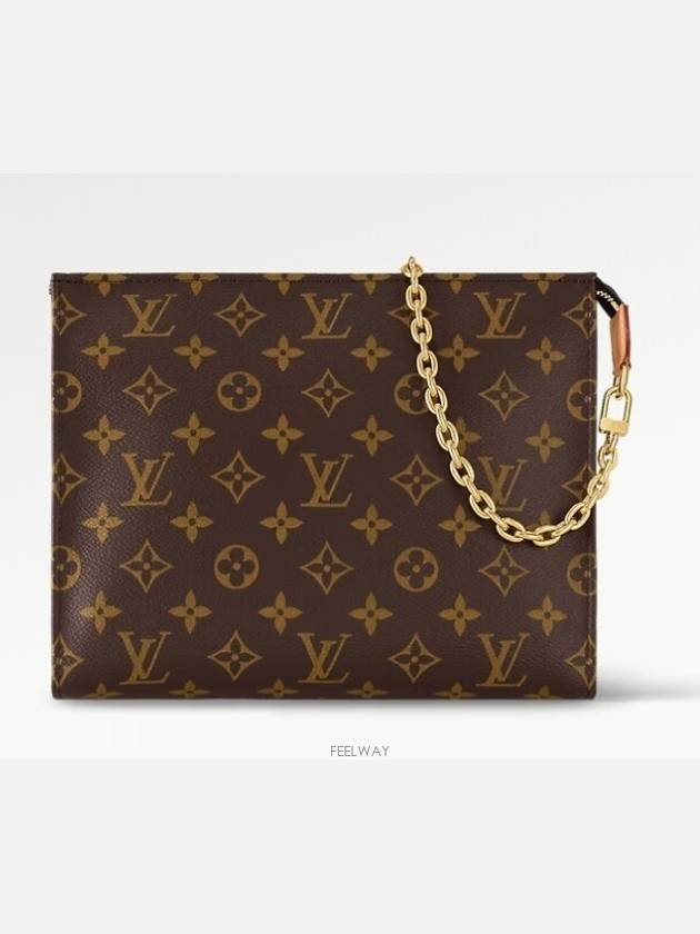 Toiletry Chain Monogram Pouch Bag Brown - LOUIS VUITTON - BALAAN 2