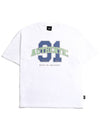 Authentic Arch Number Short Sleeve T-ShirtWhite - MOO - BALAAN 1