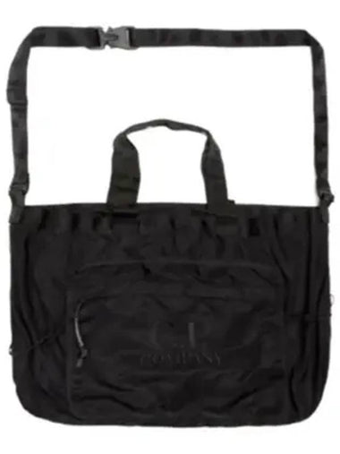 Nylon B Crossbody Messenger Bag Black - CP COMPANY - BALAAN 1