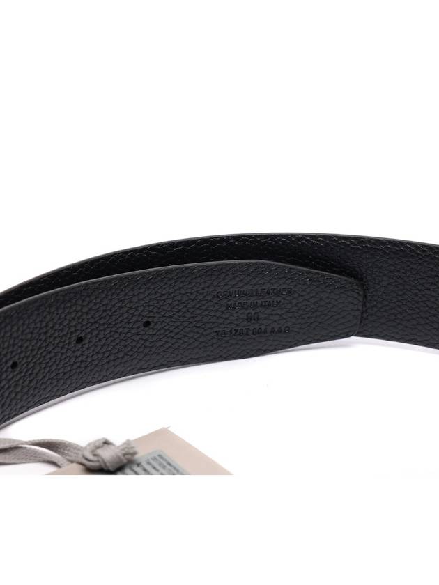 T Buckle Reversible Leather Belt Black Brown - TOM FORD - BALAAN 6