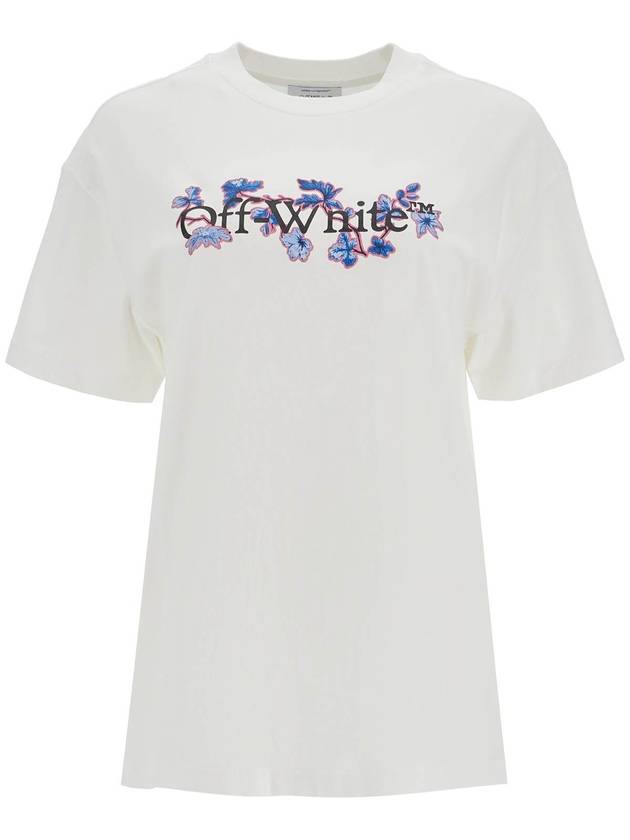 flower bookish t - OFF WHITE - BALAAN 1