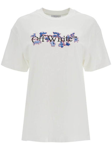 flower bookish t - OFF WHITE - BALAAN 1