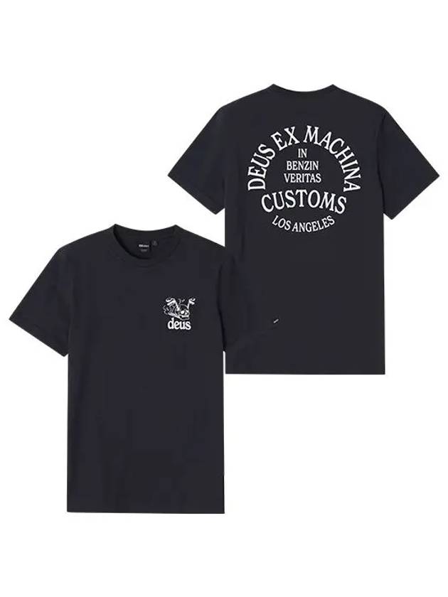 DMS241663C BLK Men s Short Sleeve Tee - DEUS EX MACHINA - BALAAN 2