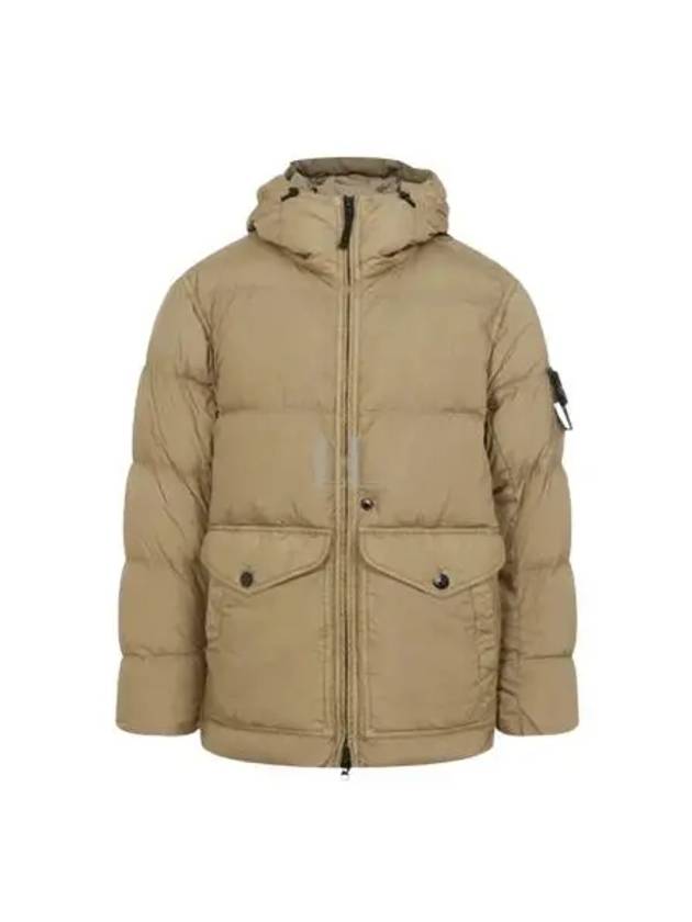 Crinkle Reps Re-Nylon Down Padding Beige - STONE ISLAND - BALAAN 2