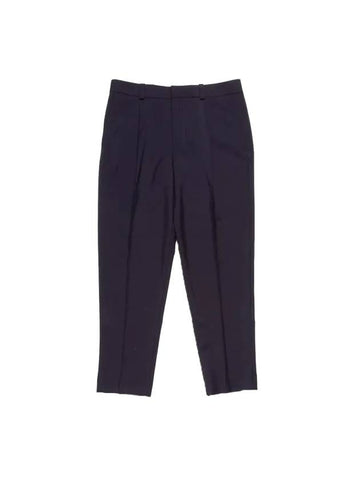 Studios Men's Wool Blend Tailored Straight Pants Dark Navy - ACNE STUDIOS - BALAAN 1