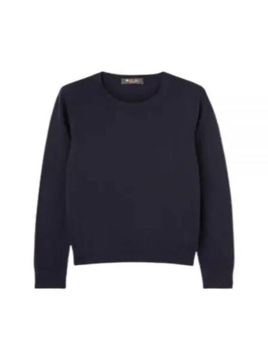 Neo Fiuma Knit Top Navy - LORO PIANA - BALAAN 2