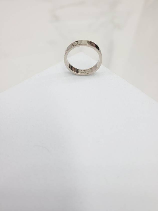 White gold love ring No 47 - CARTIER - BALAAN 4