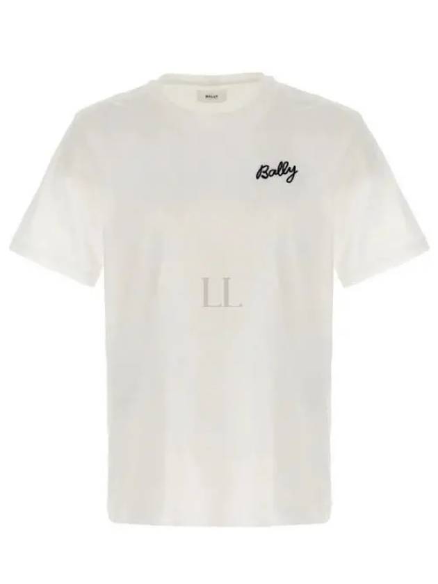 Short Sleeve T-Shirt MJE05JCO018U001 White - BALLY - BALAAN 2