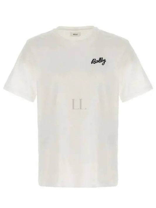 Short Sleeve T-Shirt MJE05JCO018U001 White - BALLY - BALAAN 2